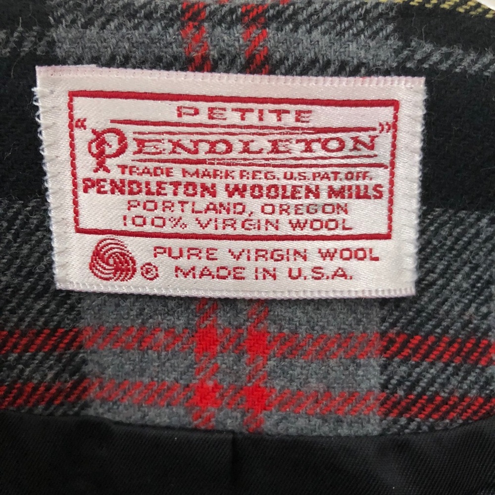 Pendleton Plaid Wool Blazer - image 5